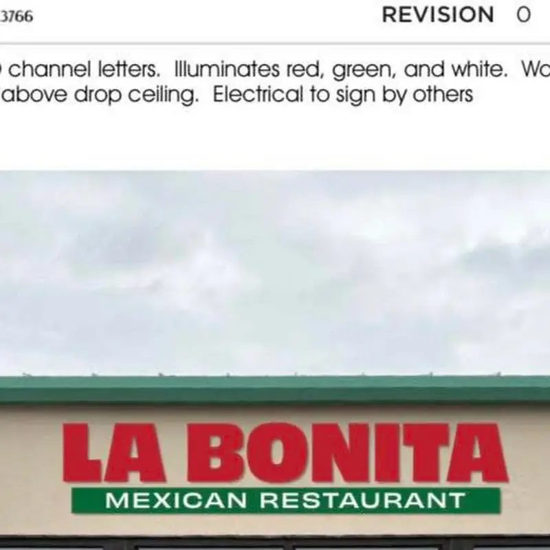 La bonita mexican restaurant