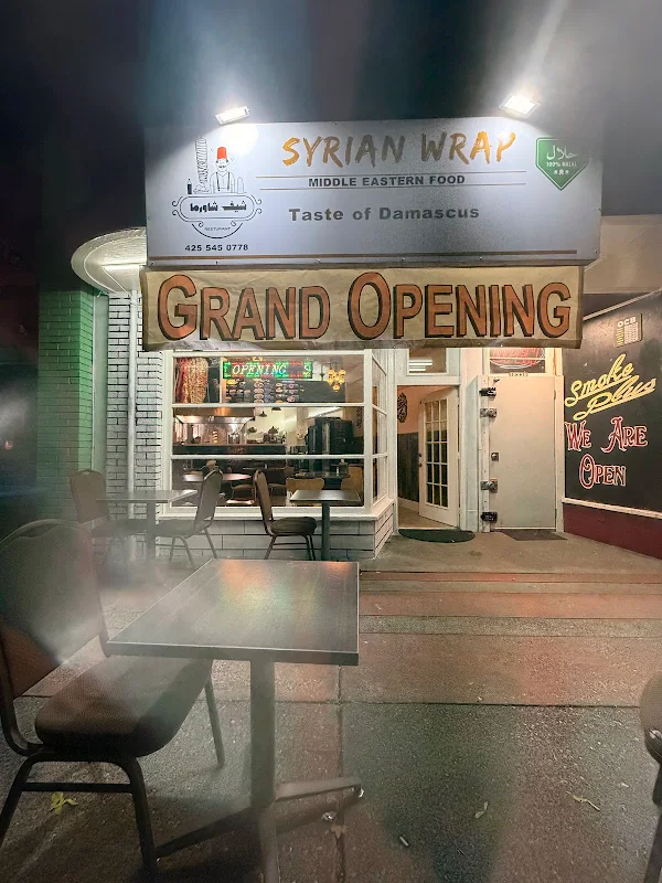 Syrian Wrap Mediterranean Food