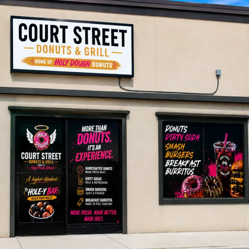 Court Street Donuts and Grill - Home of The Holy Dough