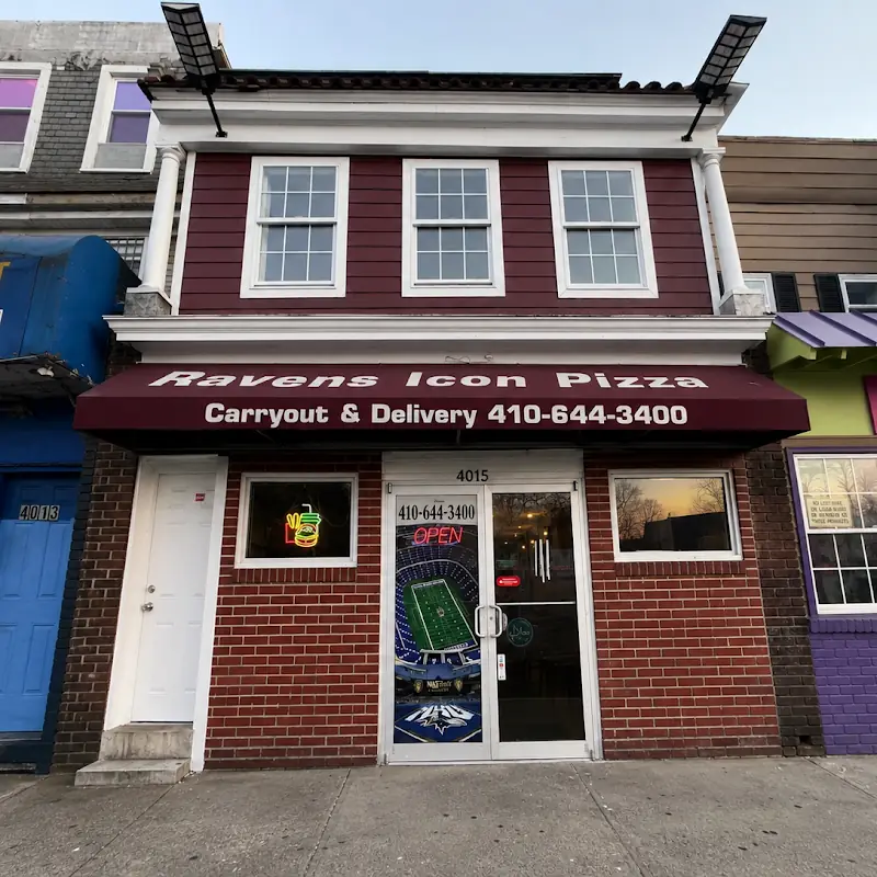 Ravens Icon Pizza
