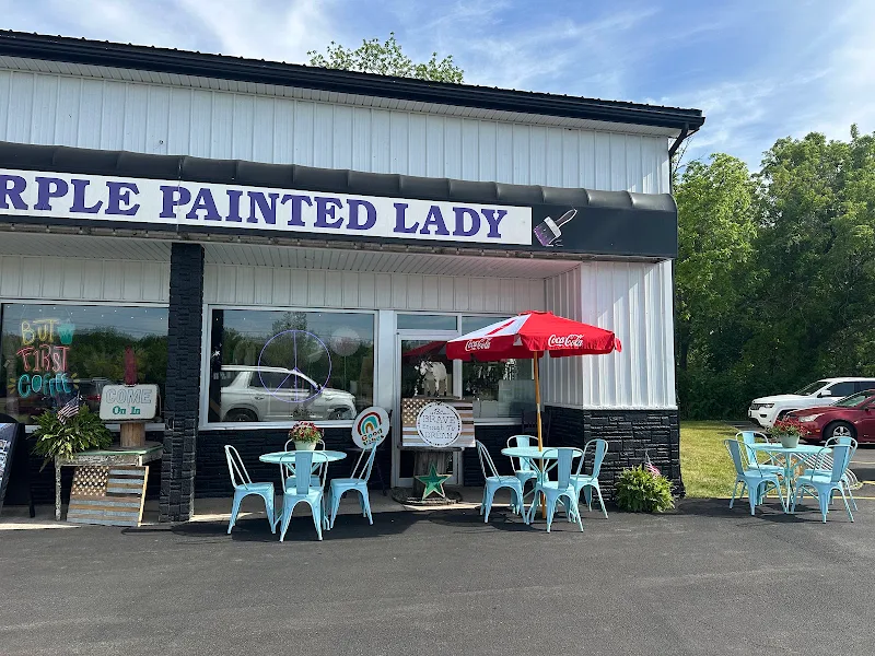 The Purple Painted Lady Coffee Shop