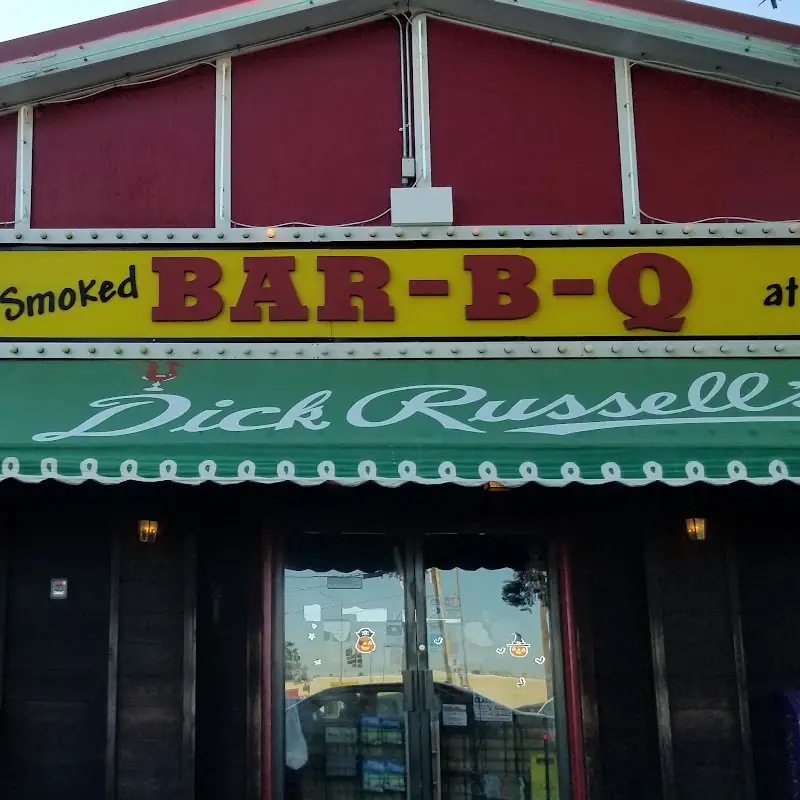 Dick Russell's Bar-B-Q drinks