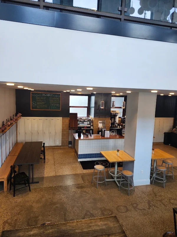 Coffee at Brick Shop