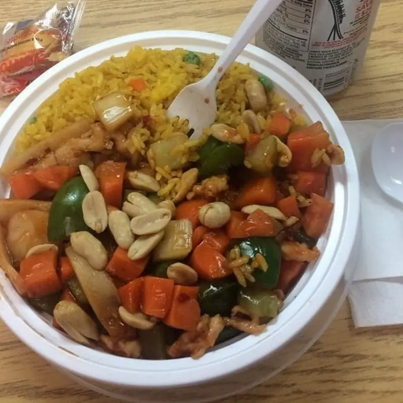 S3. Chicken w. Cashew Nuts Combo Plate