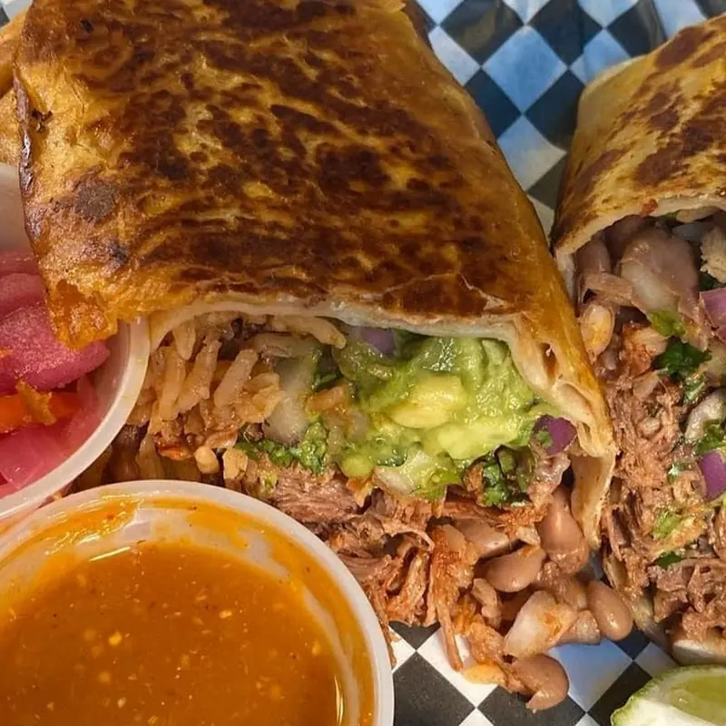 Super Camaron/shrimp burrito
