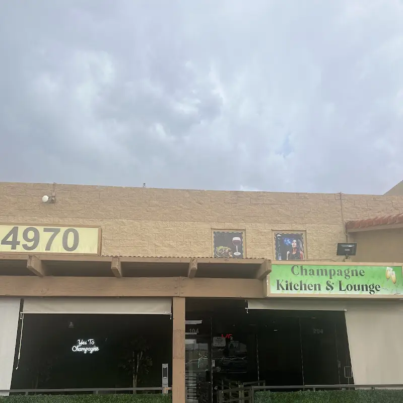 Champagne Kitchen and Lounge Eat Ethiopian Cuisine