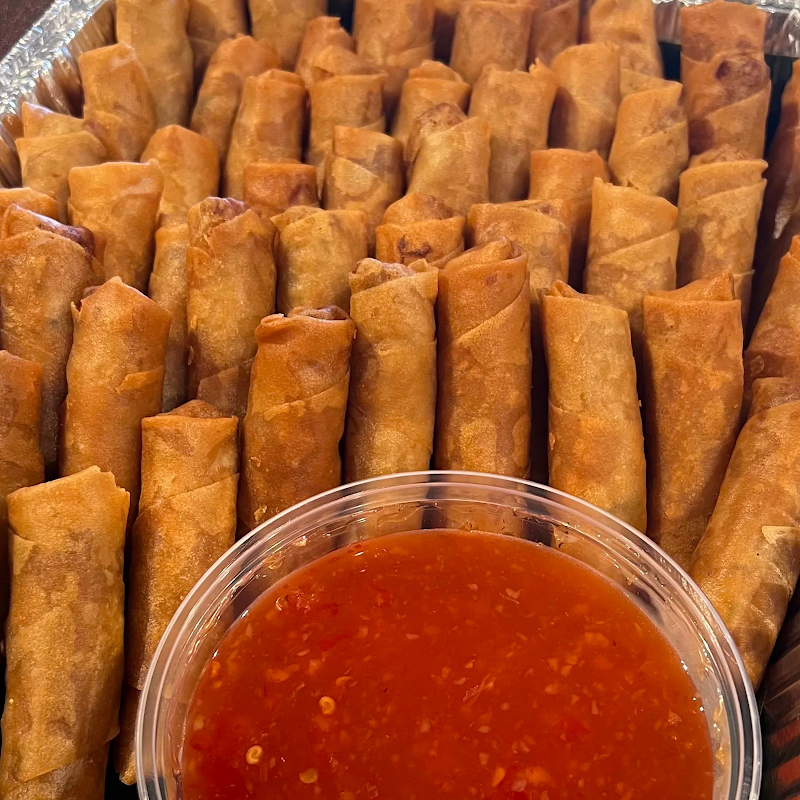 Chicken Chop Suey with Lumpia