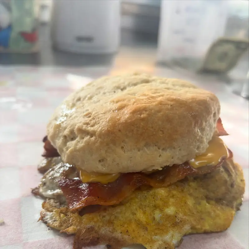 Sausage, Egg, & Cheese Biscuit