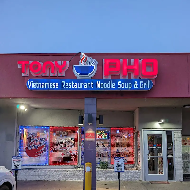 Tony Pho Vietnamese Restaurant Noodle soup and Grill