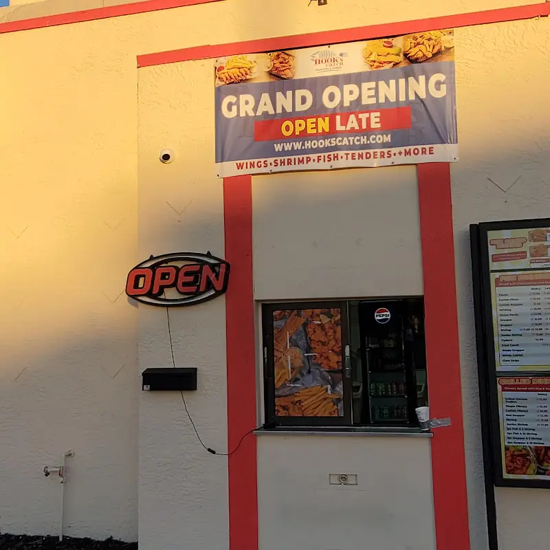 Hook's Catch Seafood and Wings - Colonial Blvd