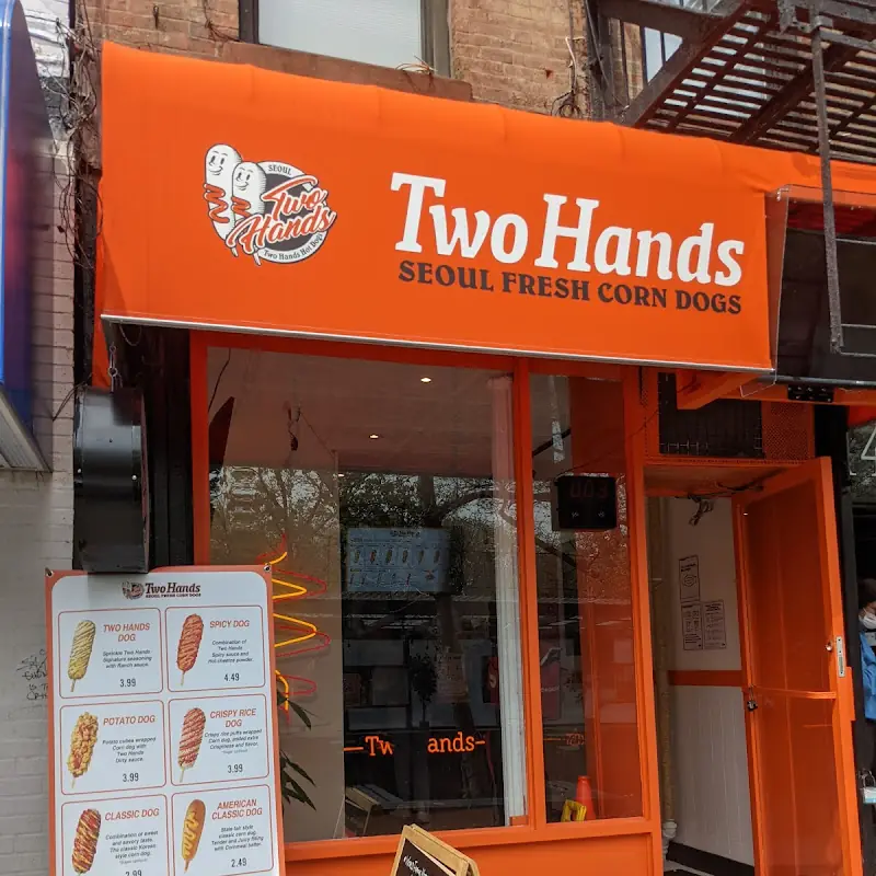 Two Hands Corn dogs
