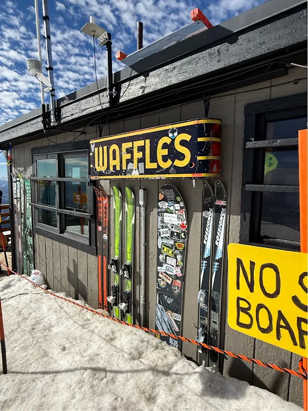 Corbet's Cabin Top of the World Waffles