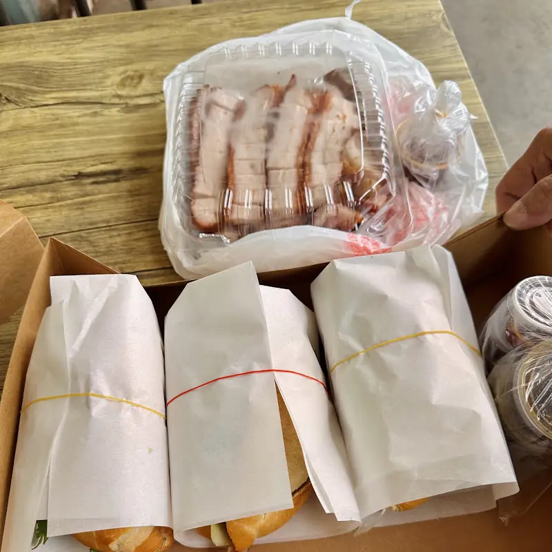 Bun Thit Nuong/ Vermicelli with Grilled Pork, Shrimp, Eggroll