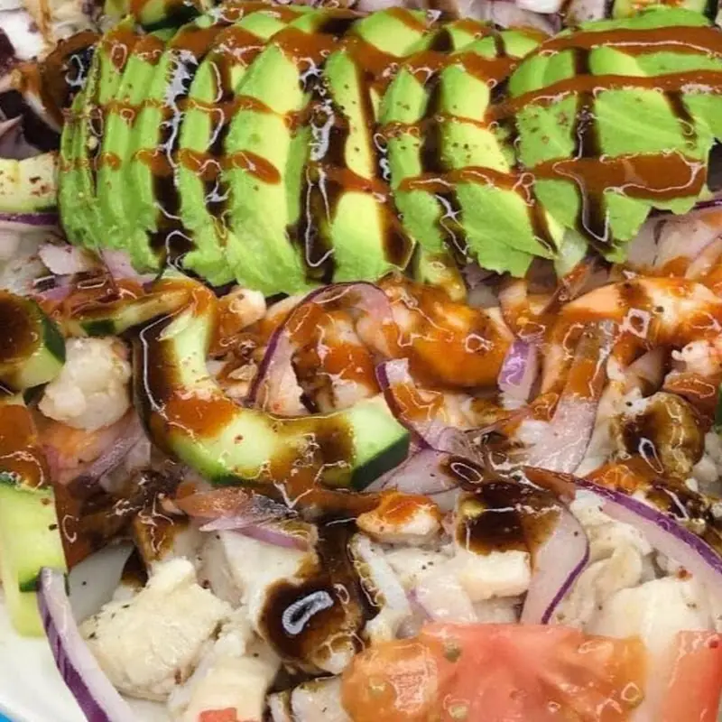Ceviche Mixto Tropical / Tropical Mixed Ceviche
