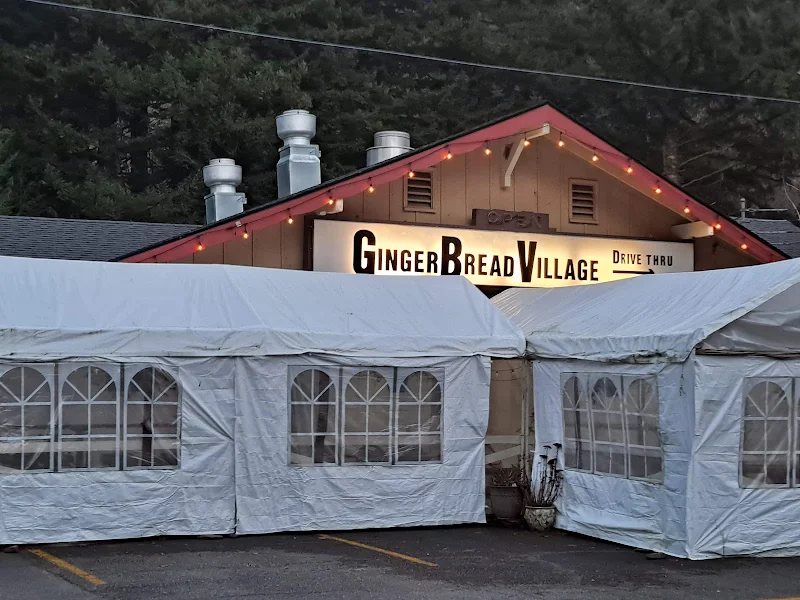 Old World Gingerbread Village