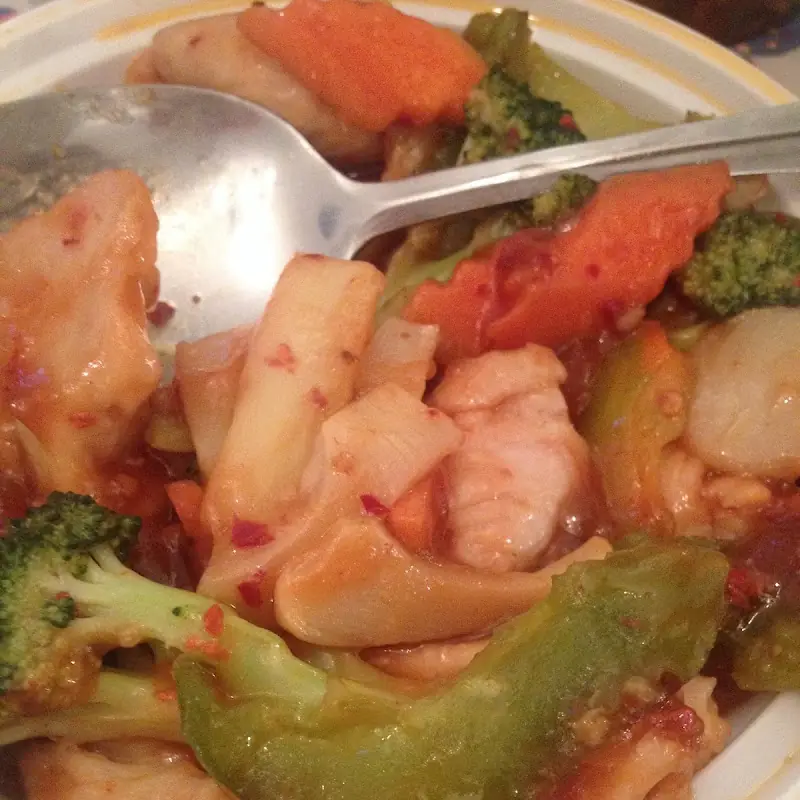 Chicken with Snow Peas Pods