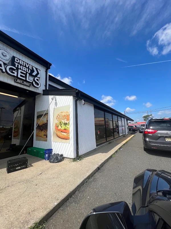 Hot bagels drive thru