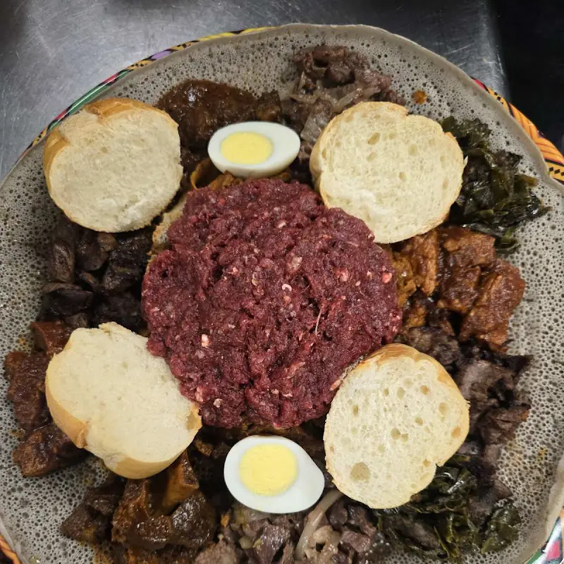 Collard green with beef