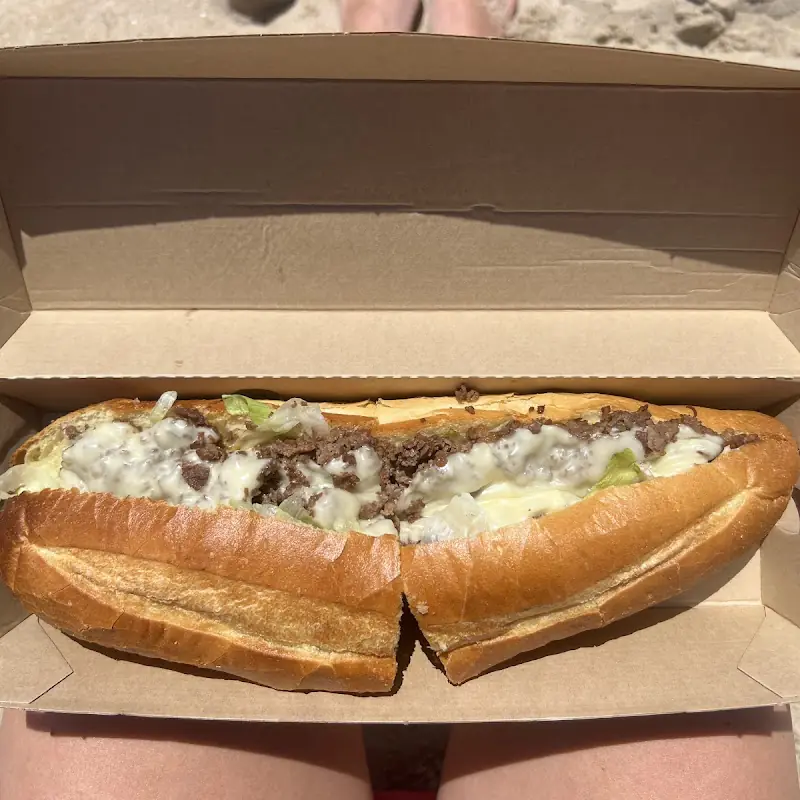 The yellow submarine sandwich truck