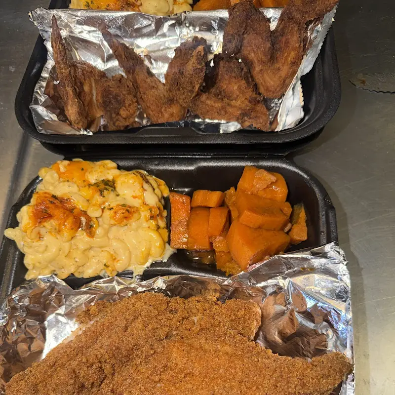 Father’s Day Special BBQ Pork Chop & 3 BBQ wings