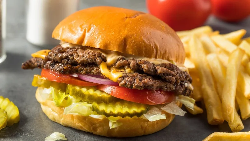 Single Smashed Burger