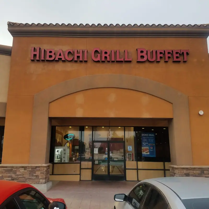 Hibachi grill buffet