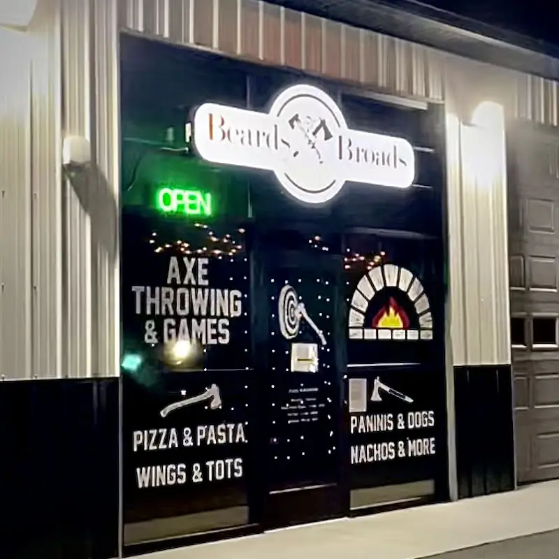 Beards & Broads Axe Throwing Bar and Grill