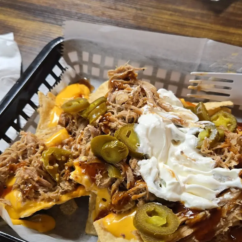 Fried BBQ Bologna Plate