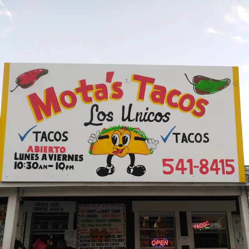 Mota's Tacos To Go