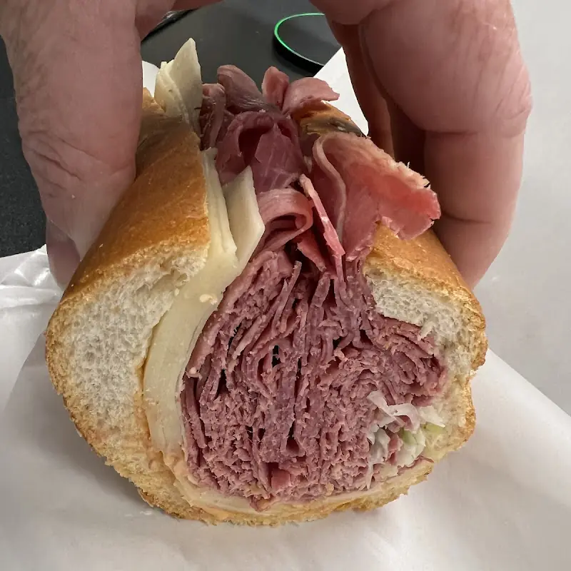 3 Cheese Deluxe Hoagie (Small (6"))
