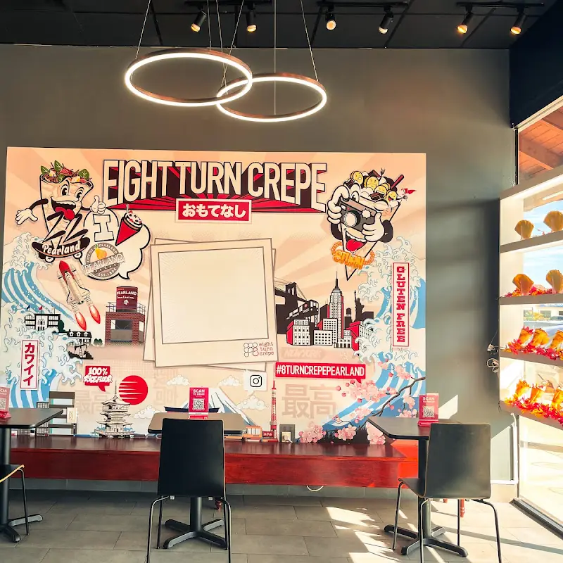 Eight Turn Crepe, Pearland TX