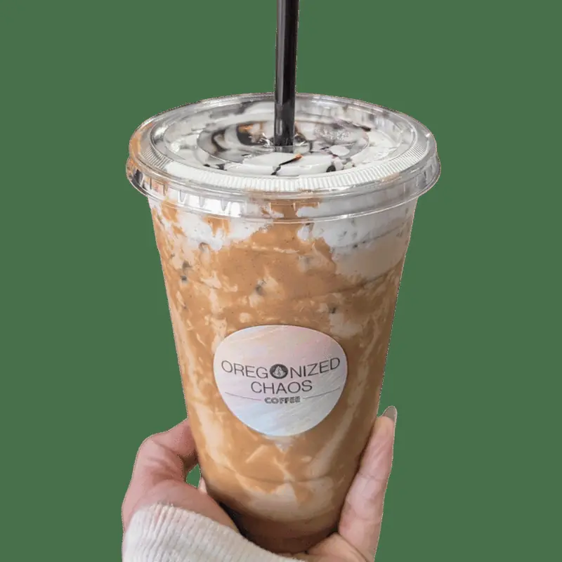 Iced Sparkling Vanilla Americano With Sweet Cream