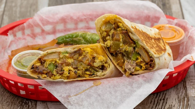 Lunch Burrito Rice, Beans & Cheese Tortilla 10"