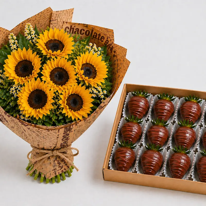 Dozen Chocolate Dip Strawberries