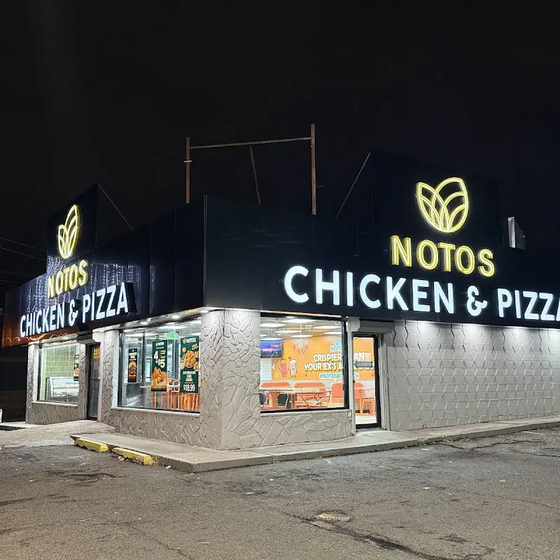 Notos chicken and pizza