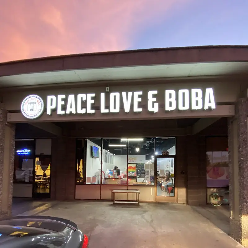 Peace Love & Boba