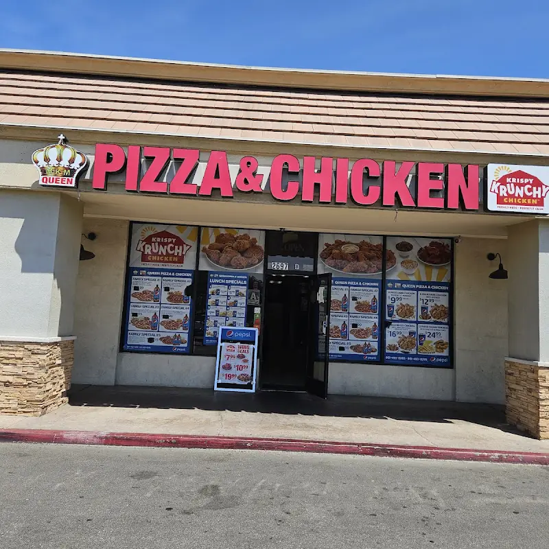 Queen Pizza & Krispy Krunchy Chicken