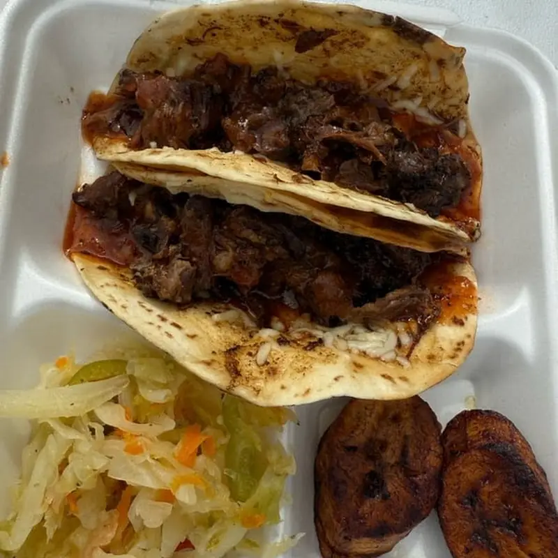 RKS Jerk Chicken Philly cheese sandwich