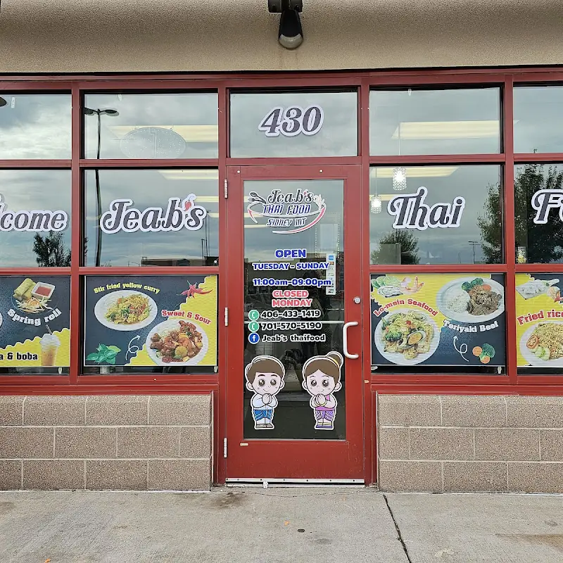 Jeab's Thai Food @Sidney MT.