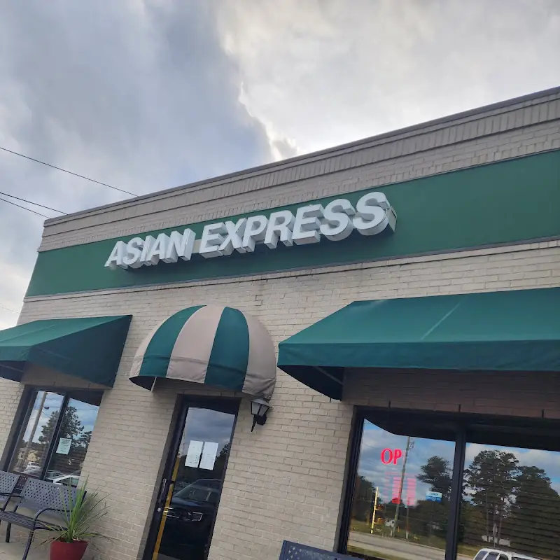 Asian Express on Hope Mills Rd Next to Browns Auto World.