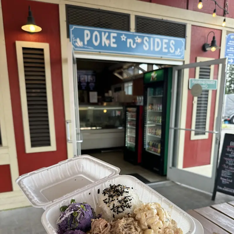Poke N Sides @ the Hilo Farmers Market