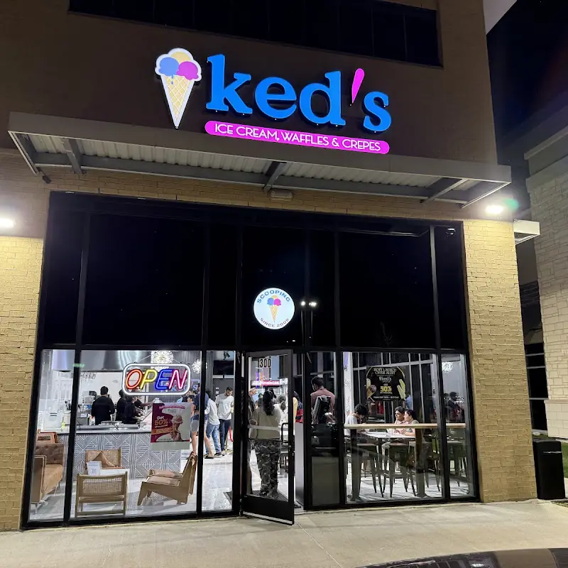 Ked's Ice Cream, Waffles & Crepes Little Elm