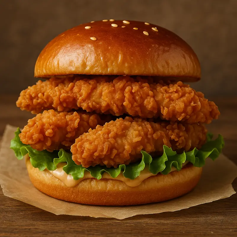 Spicy Chicken Crispy Burger