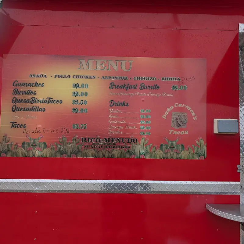 Dona Carmen’s Food truck breakfast /lunch