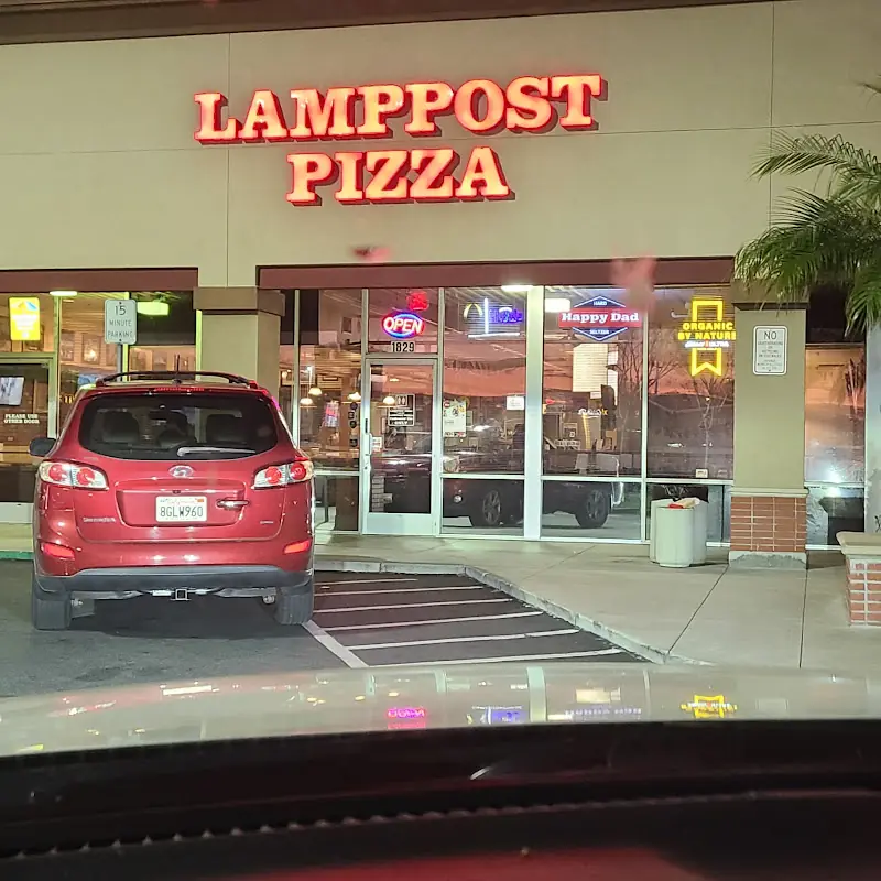 Lamppost Pizza - Orange