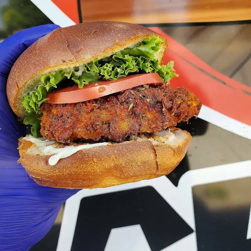 Front Perch Chicken Food Truck