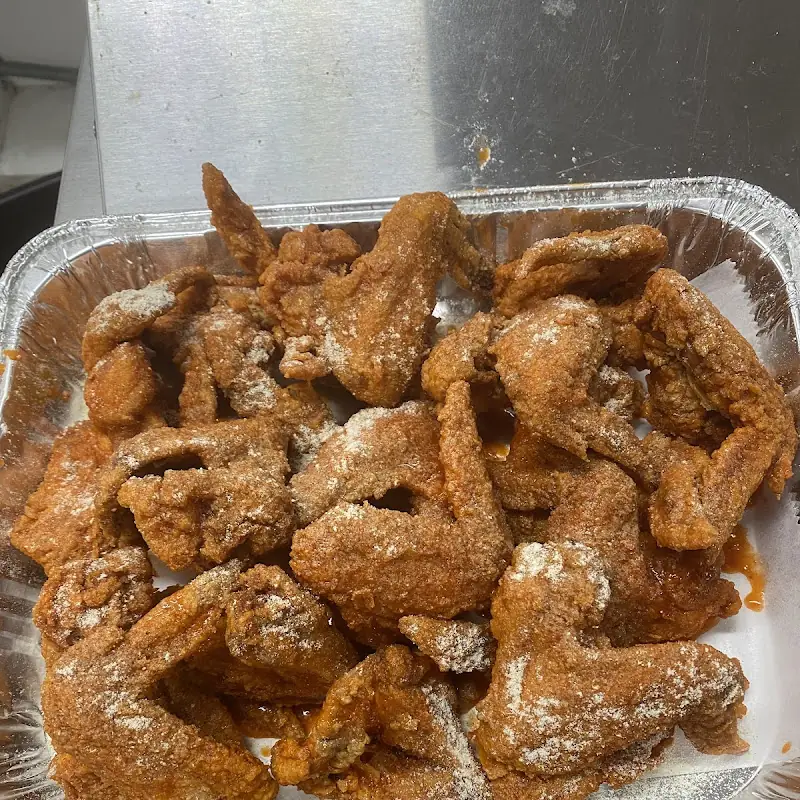 20 BBQ  Wings & fries