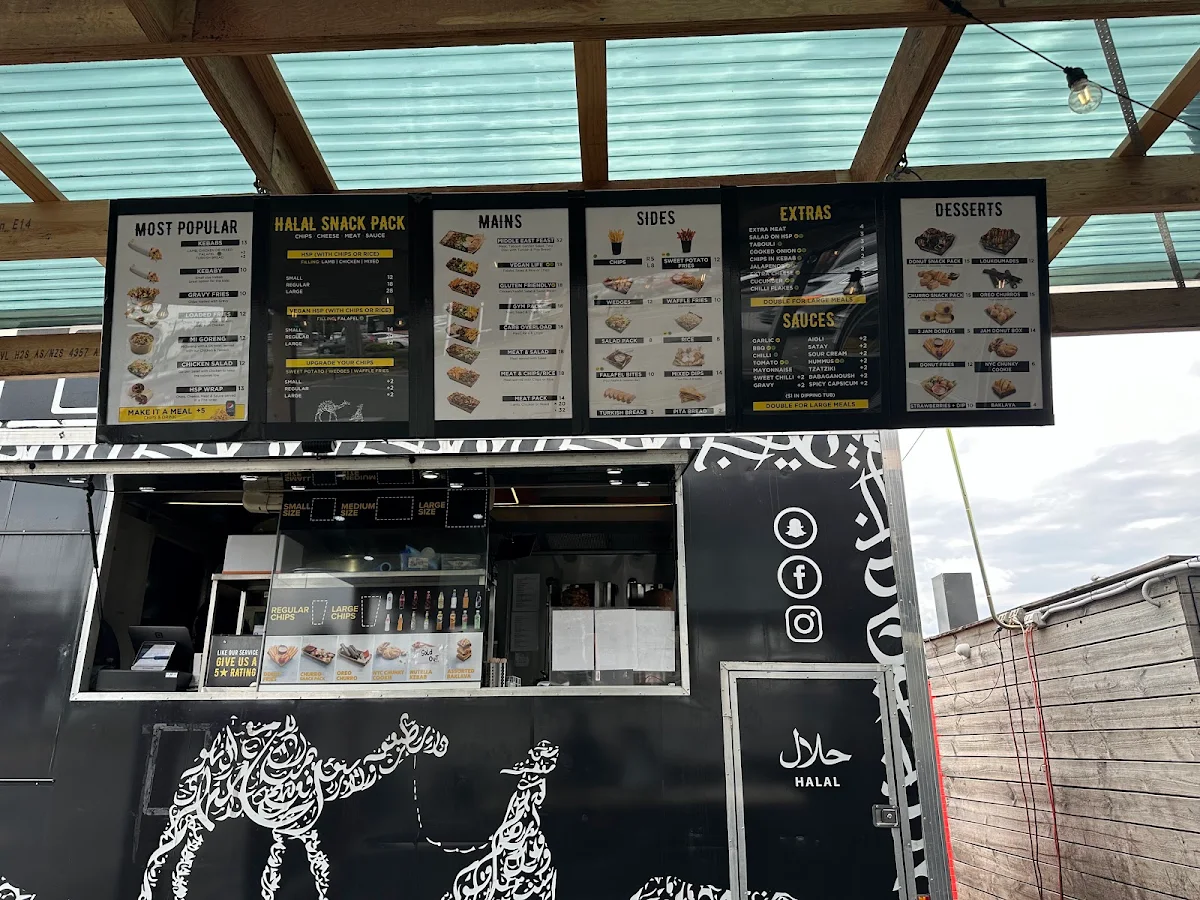 Menu, Glenny Kebabs - Forest Hill