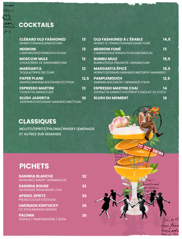 Menu, Clébard