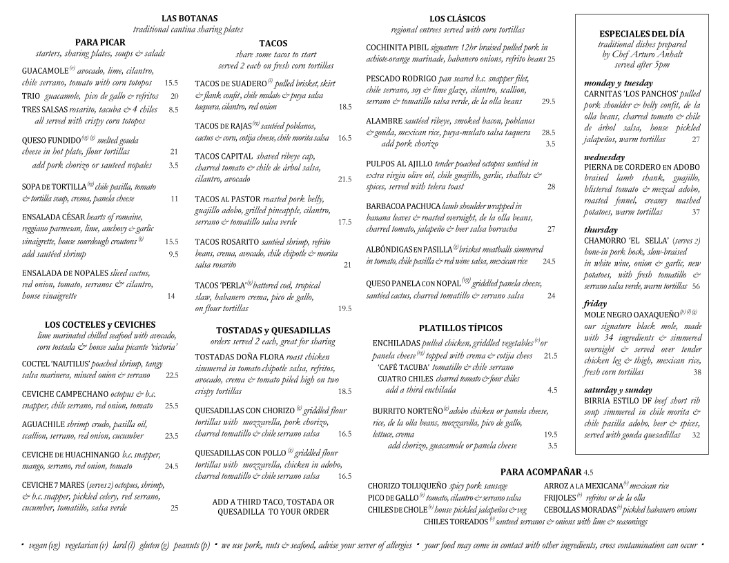 Menu photo 1